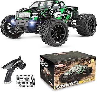 HAIBOXING HBX 1:18 Scale All Terrain RC Car 18859E, 30+MPH High Speed 4WD Electric Vehicle with 2.4 GHz Radio Controller, Waterproof Off-Road Truck Included Battery and Charger