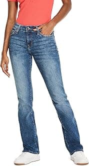 Aeropostale Womens Aero Mid Rise Bootcut Jean