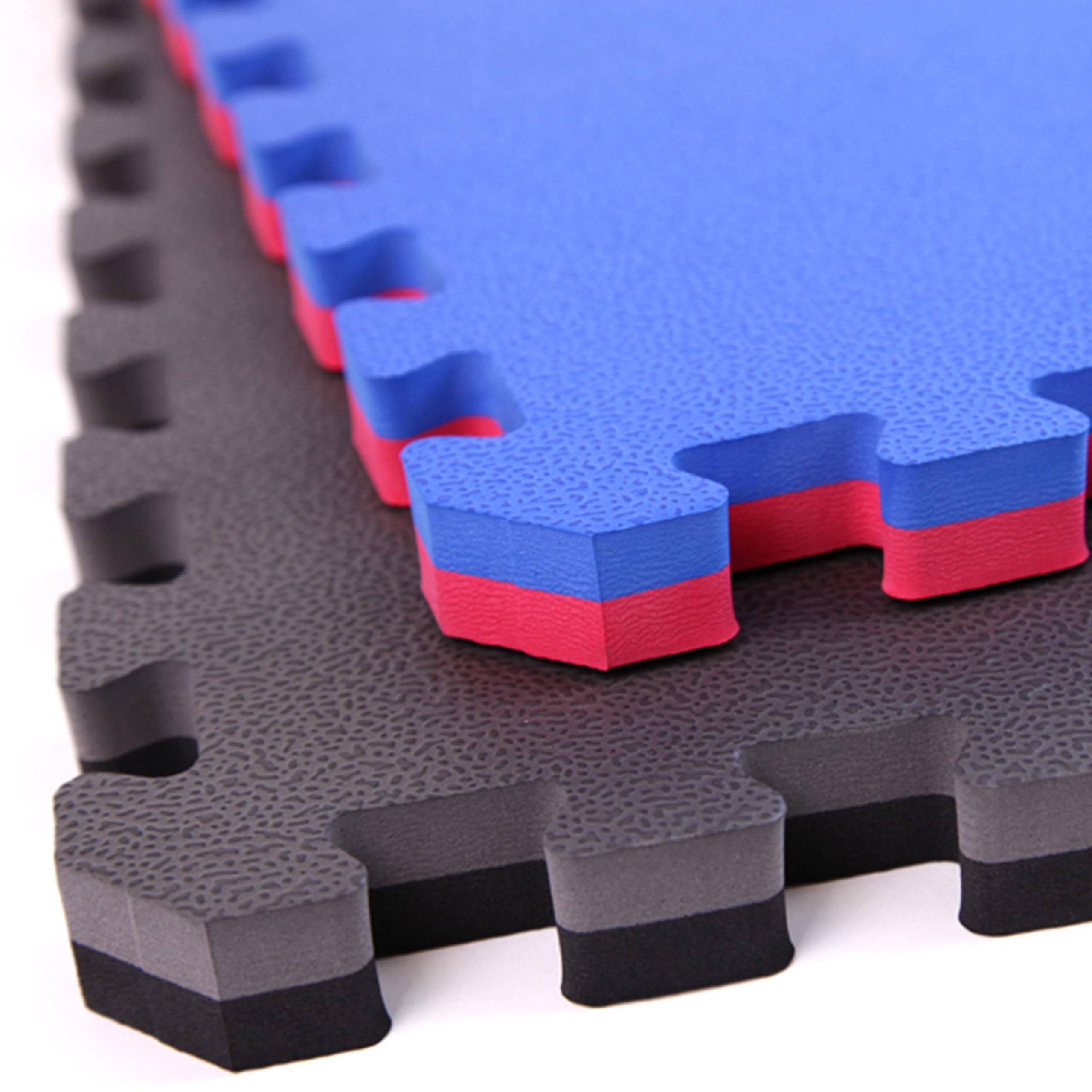 FlooringInc's 1" Thick Foam Tiles, 3'x3' or 2'x2' Reversable Interlocking Tiles, Ideal Yoga Mat, Gymnastics Mat, Workout Mat for MMA and Jiu Jitsu Training