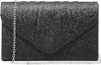 DaseinWomen's Evening Bag Pleated Envelope Clutch Handbag Wedding Party Bridal Purse