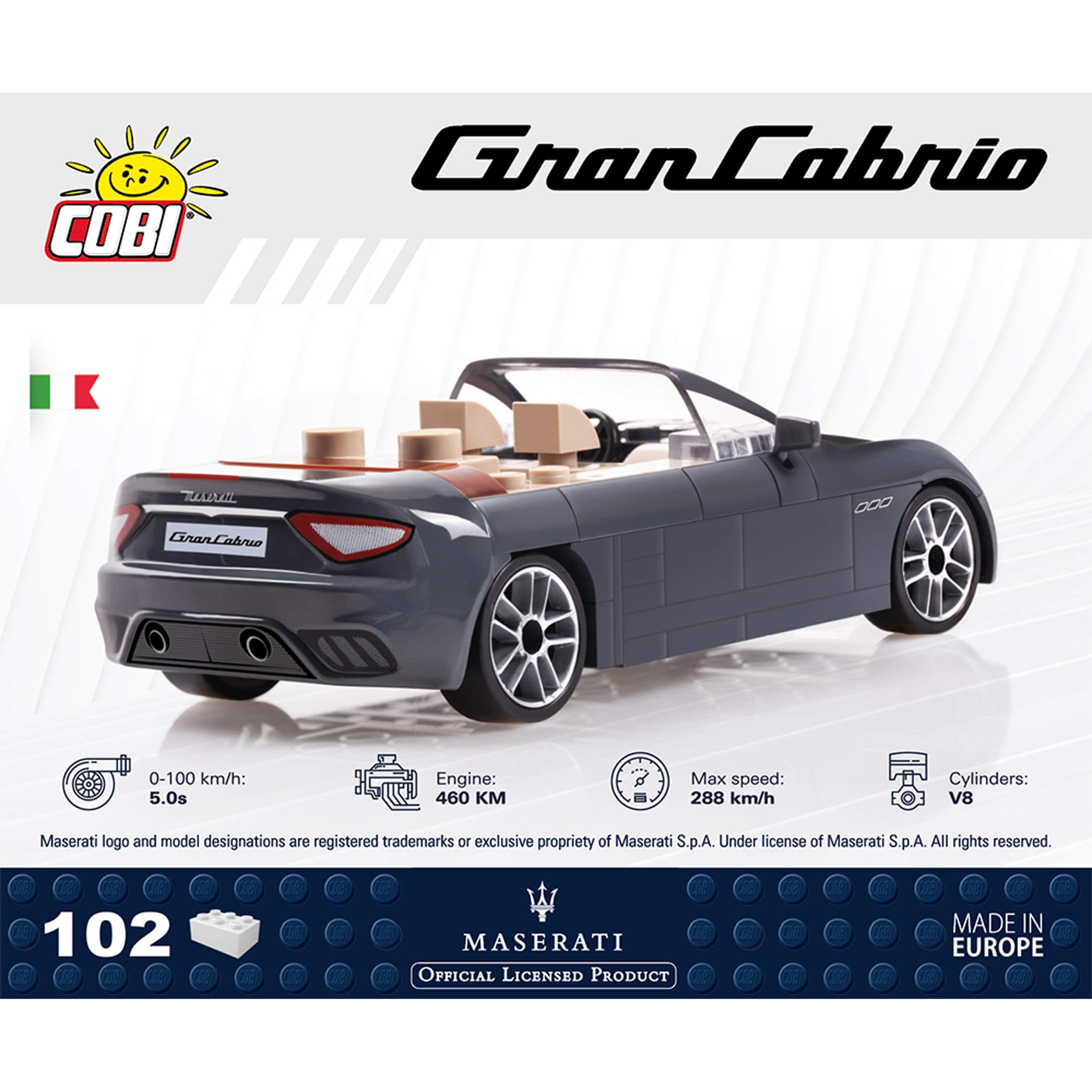 COBI Maserati Grancabrio Sport