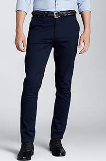 - Men's Slim Fit Flexi Waist Casual Pants | Stretchable Chinos | Stylish Office Fashion Trousers