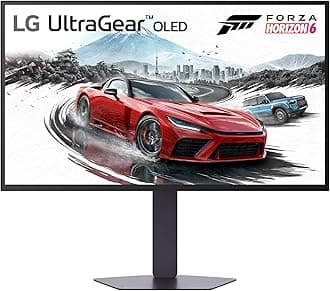 UltraGear OLED GX7 Gaming Monitor 27GX790A – QHD 1440p WOLED 27 inch, 480Hz, 0.03ms, 275-1300nits, AMD FreeSync Premium Pro, ClearMR 21000, HDR 400, Delta E ≤ 2, DP 2.1, HDMI 2.1, Black