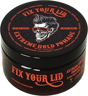 Extreme Hold Hair Pomade For Men - High Shine Water Based Hair Gel 3.75 oz - Easy To Wash Out