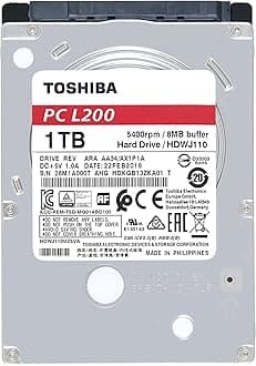 L200 1TB 5400RPM 2.5" SATA HDWJ110UZSVA (Bulk)
