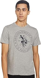 U.S. Polo ASSN. Men's Cotton Regular Fit T-Shirt