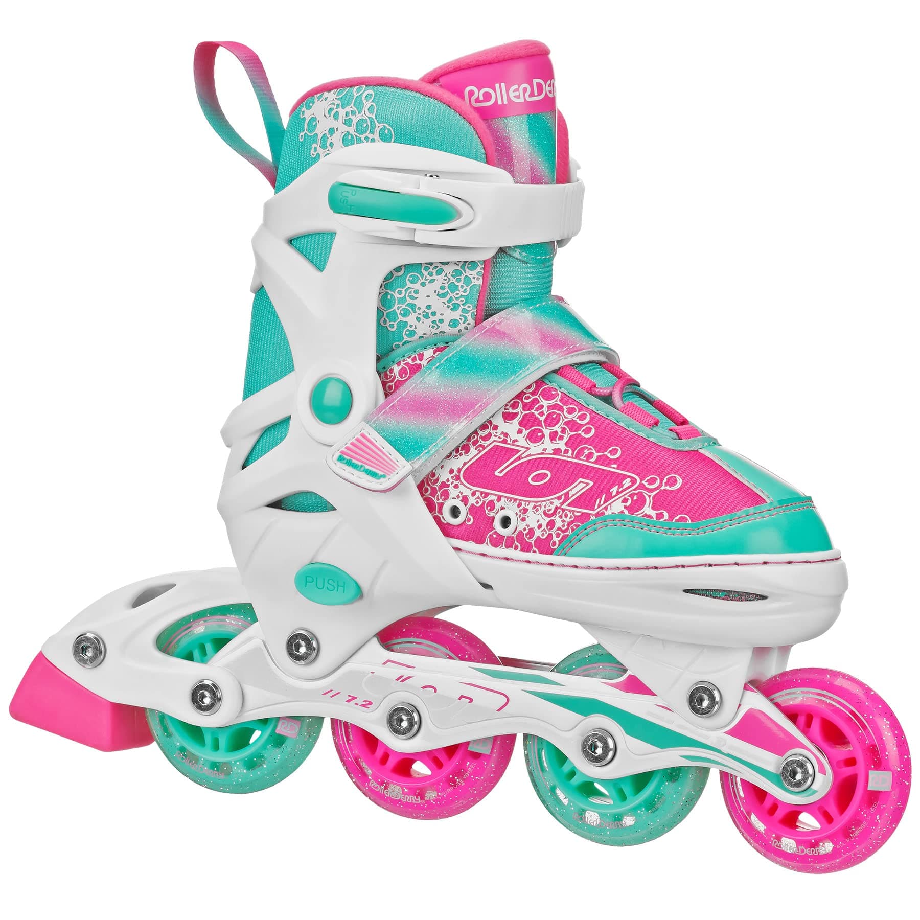 Roller Derby ION 7.2 Girl's Adjustable Inline Skates