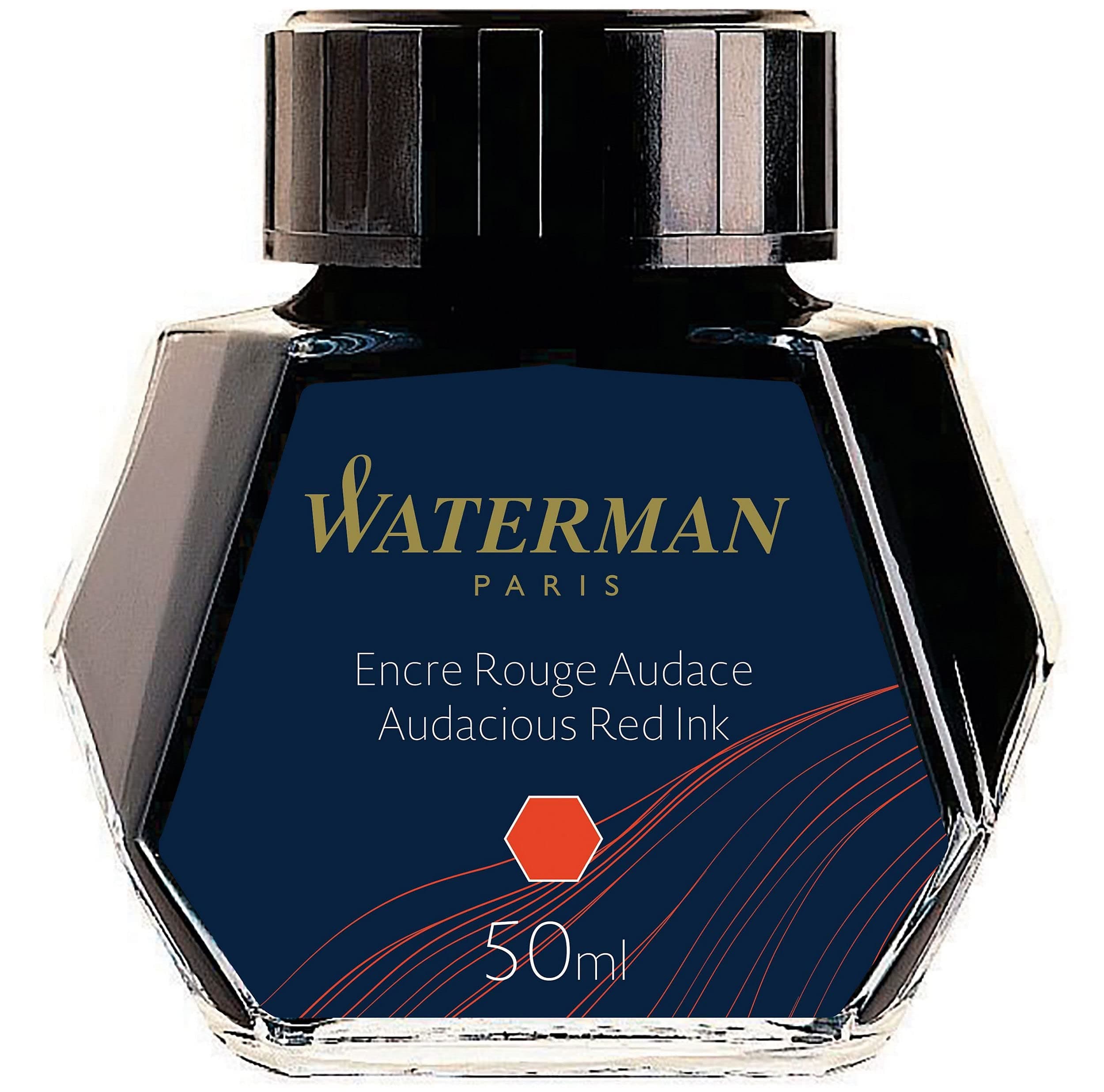 Fountain Pen Ink, Audacious Red, 50ml Bottle