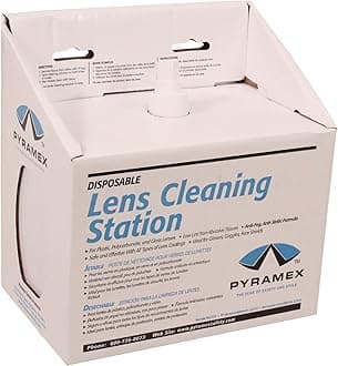 Pyramex Lens Cleaning Station With 16Oz Cleaning Solution 1200 Tissues