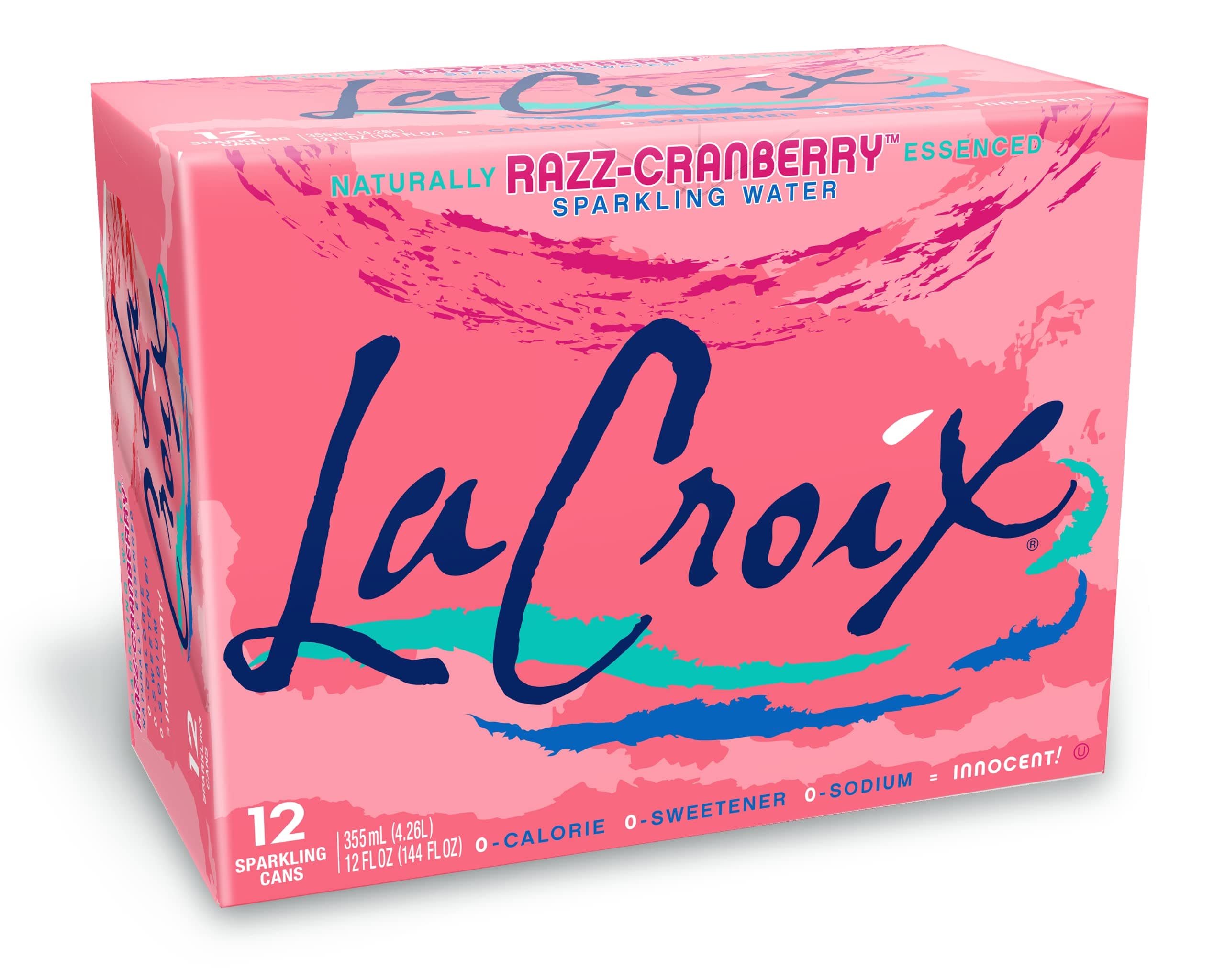 Lacroix - Natural Sparkling Water Cran-Raspberry 12 Can(S)
