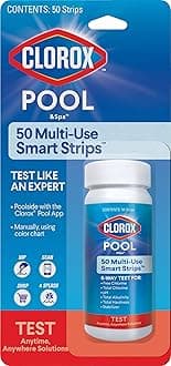 CLOROX Pool&Spa My Pool Care Assistant, 50 Test Strips, (Model: 73050CLX)