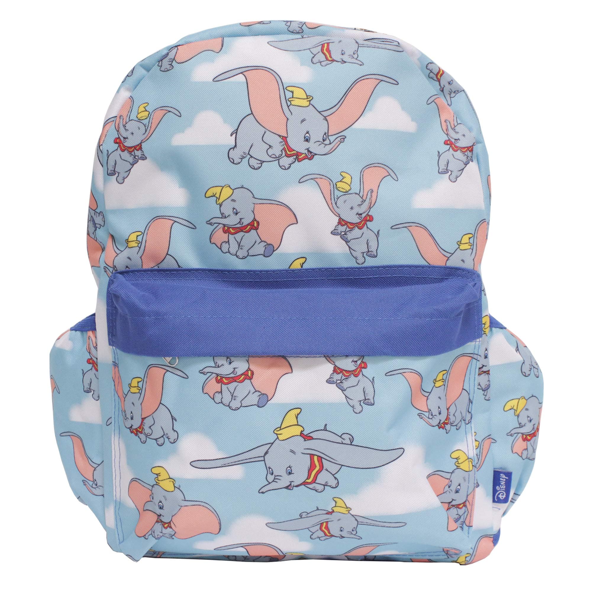Ruz Backpack - Disney - Dumbo - Blue Pattern 16" School Bag 001711-2