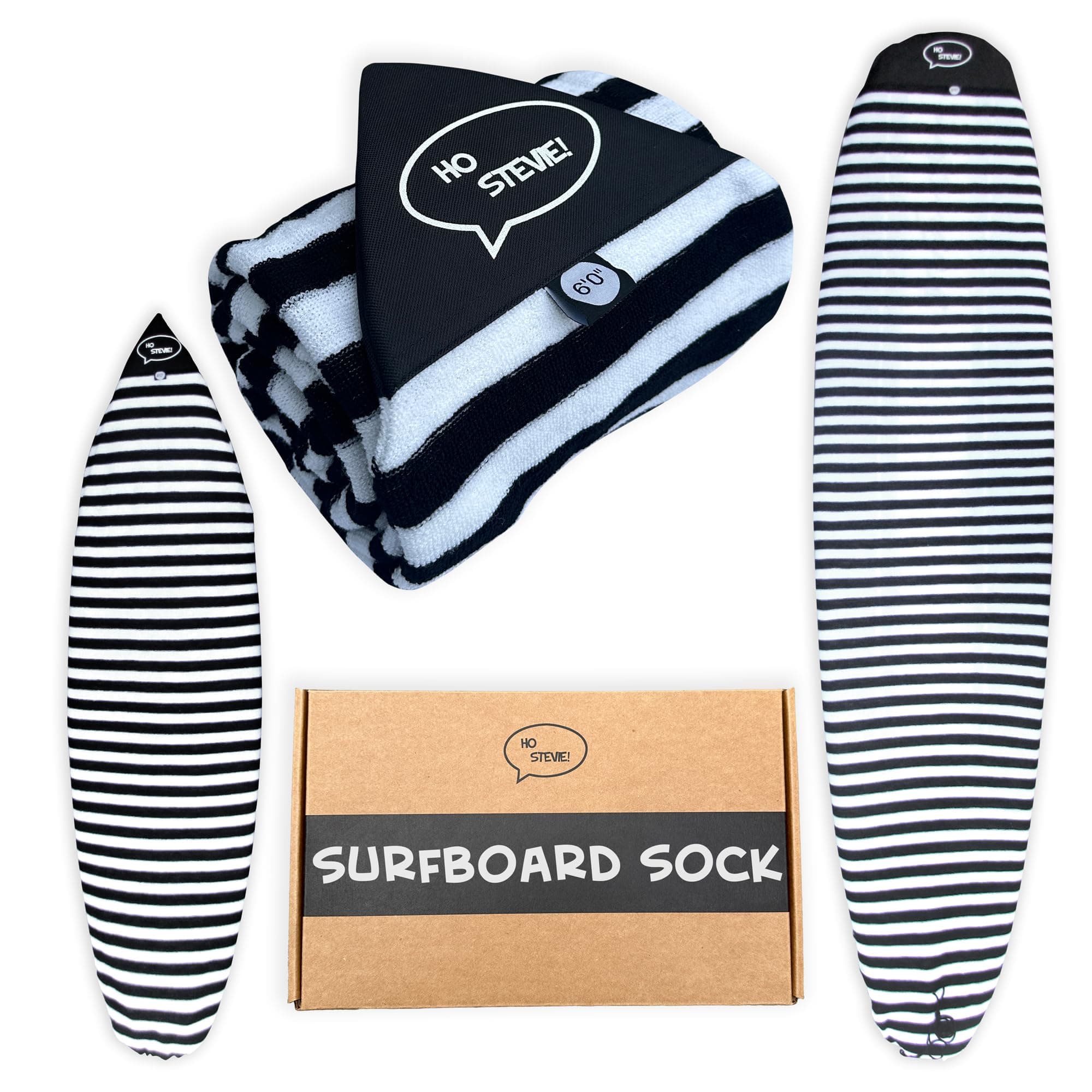Surfboard Sock Cover - Thicker and More Protective Bag For Your Surf Board [Choose Size and Color]