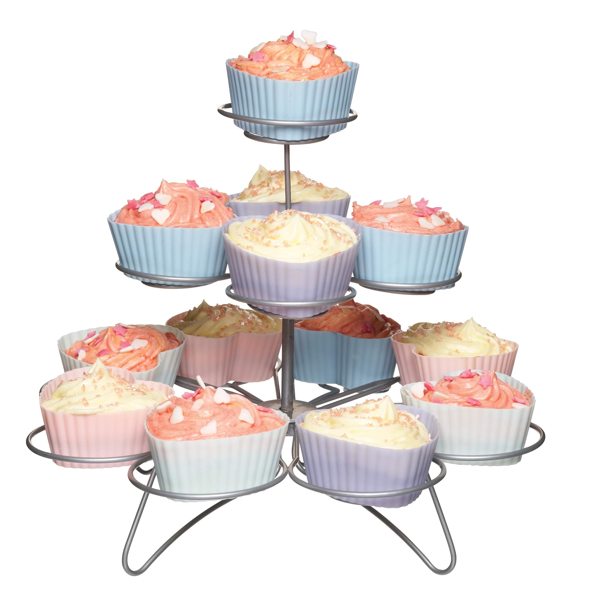 KitchenCraft Sweetly Does It Wire Cupcake Tree for 13 Cakes