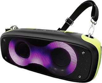Sound Feast 700 70W Output, Portable Wireless Speaker with Bluetooth 5.1, TWS, 13h Backup, USB, mSD, AUX, Detachable Carry Strap & RGB Lights