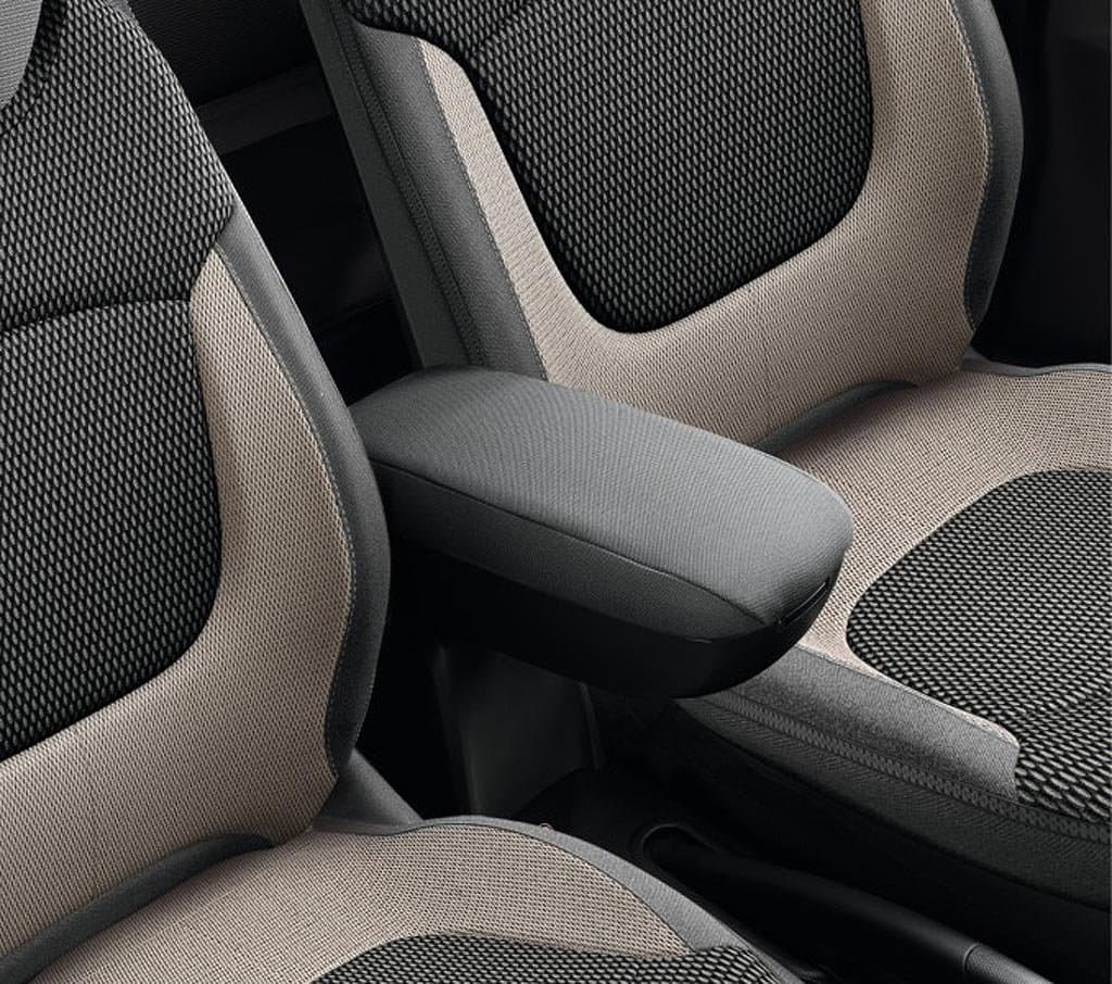 Central armrest black for Renault Captur and Clio 4.