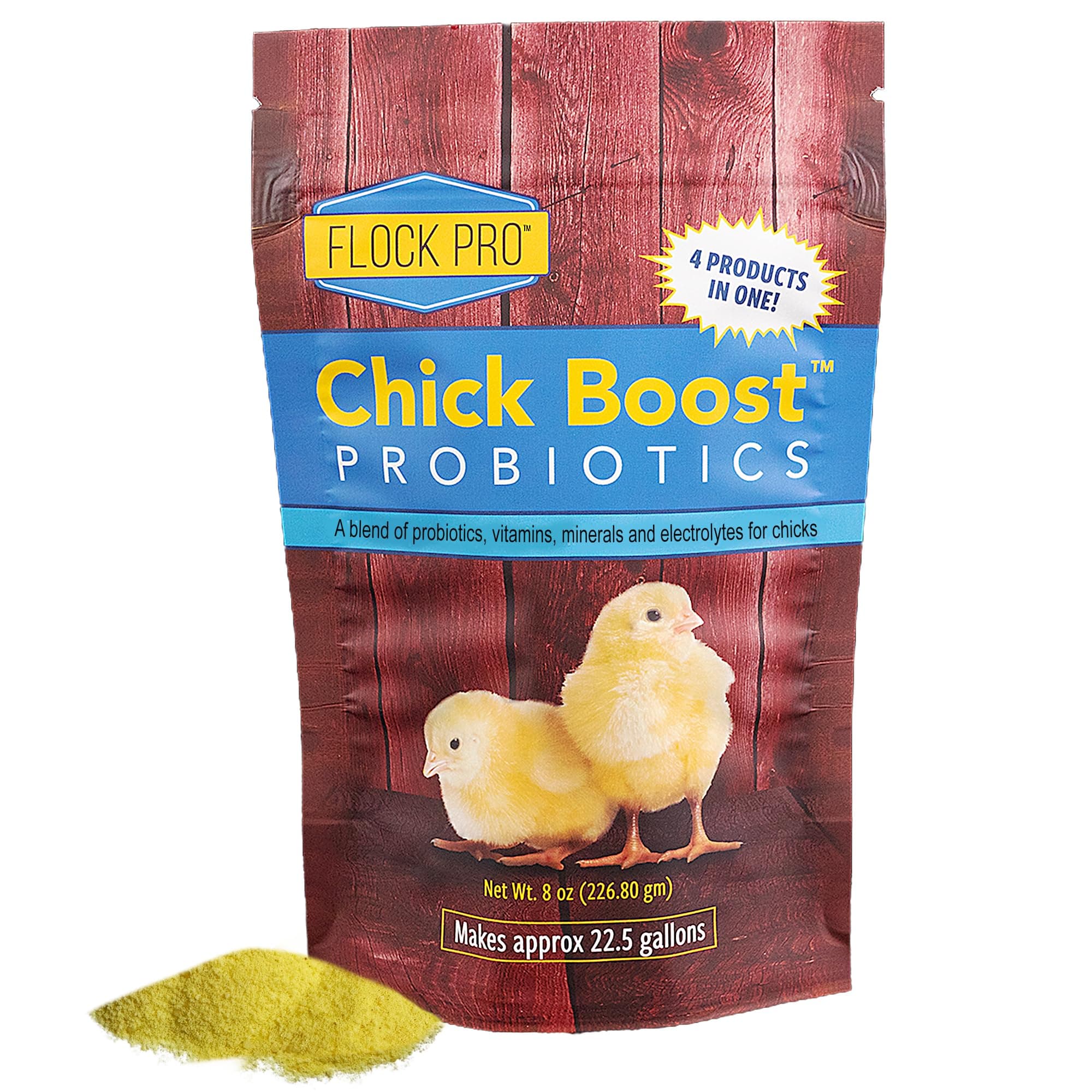 Animal Health Solutions - Chick Boost Probiotics, Help Boost Immunity in Newly Hatched (8 ounces)