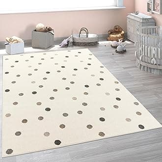 Paco Home Children's Rug Child's Room Girls Boys Various Motifs And Sizes, Size:200x280 cm, Colour:Beige 3
