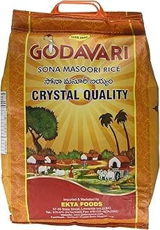 Godavari, Sona Masoori Rice, 20 Pound(LB)