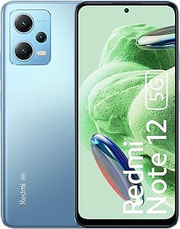 Redmi Note 12 5G Mystique Blue 6GB RAM 128GB ROM | 1st Phone with 120Hz Super AMOLED and Snapdragon® 4 Gen 1 | 48MP AI Triple Camera