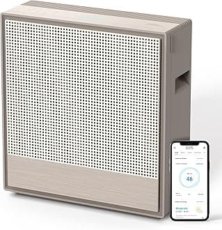 Air Purifiers for Home Large Room Up to 1,860 ft², Washable Pre-Filter and HEPA Filter for Smoke, Allergies, Pet Dander, Odor, AQI, App Control, Smart, 3yr Warranty, Airmega 250S Wifi