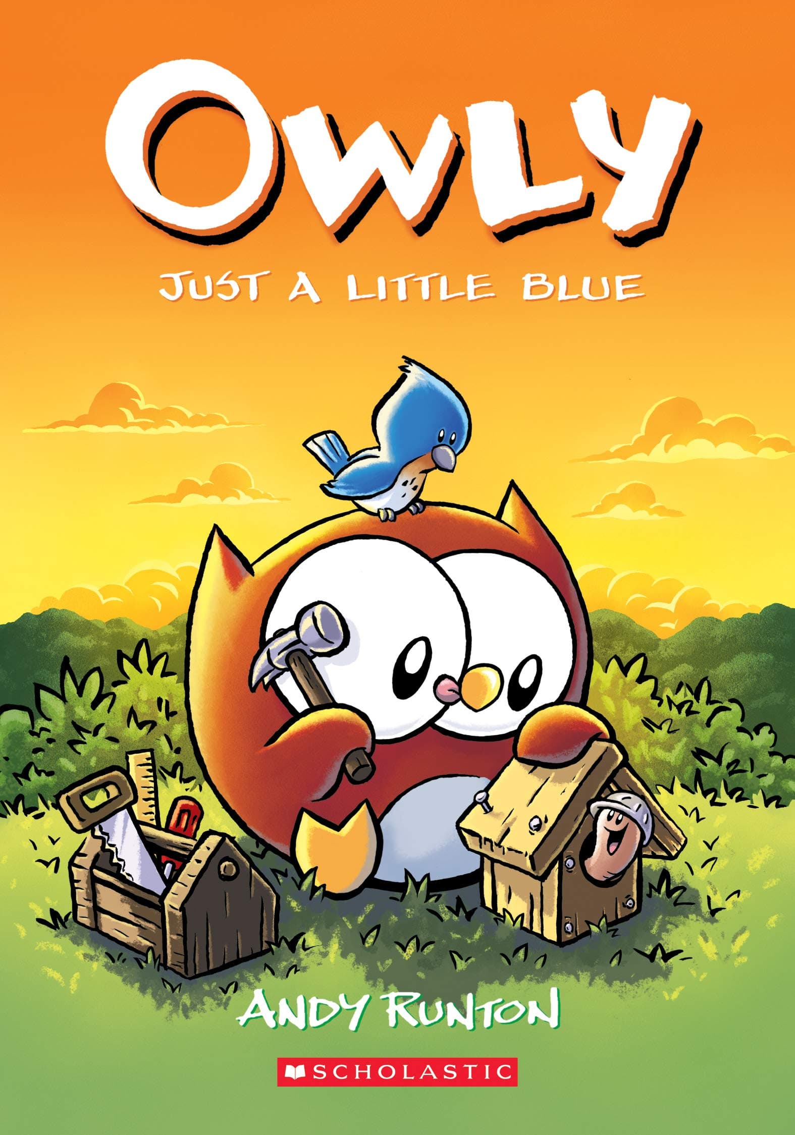 GRAPHIX Just a Little Blue: A Novel (Owly #2): Volume 2