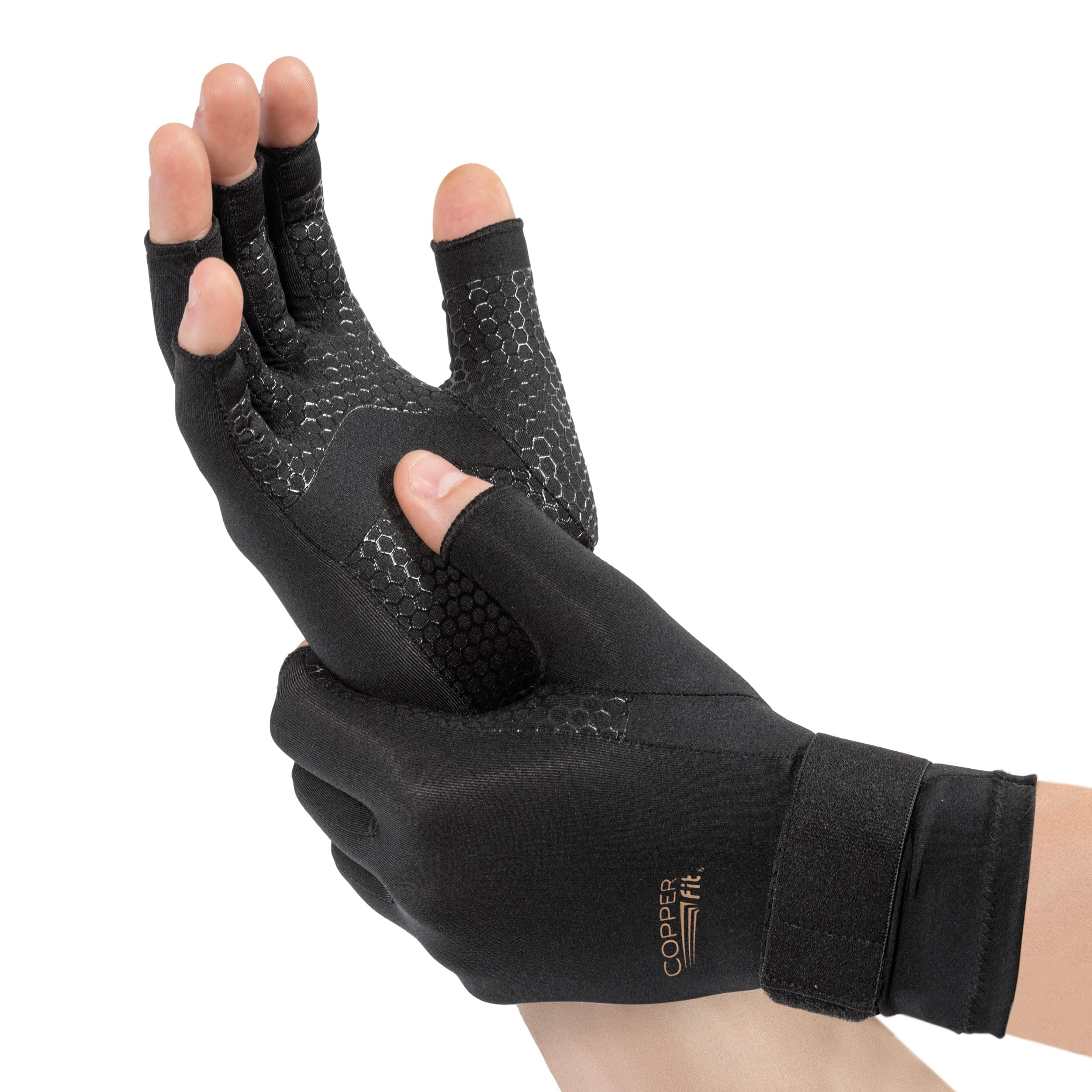 Copper Fit Unisex Hand Relief Compression Gloves