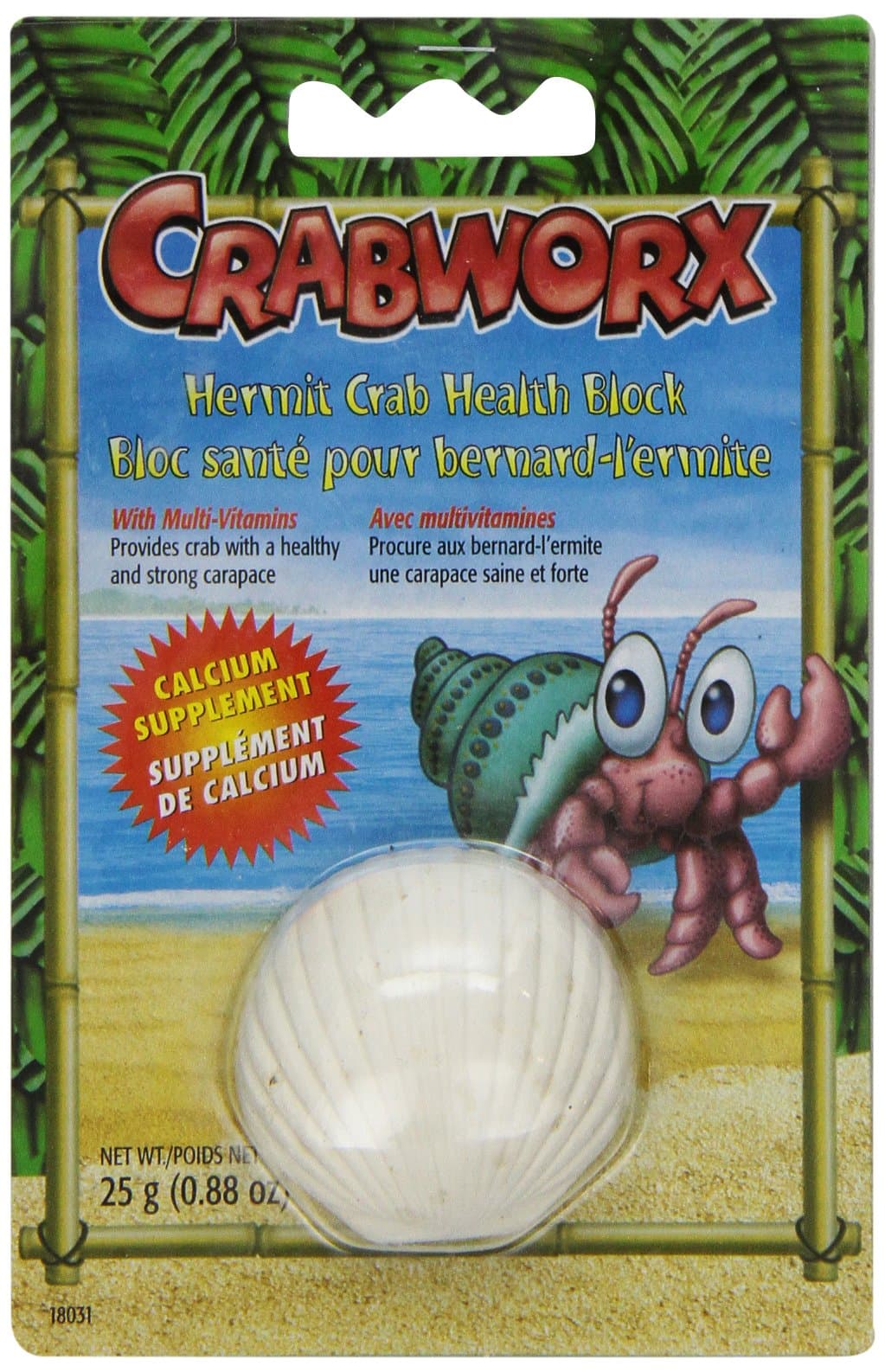 Crabworx Hermit Crab Health Block