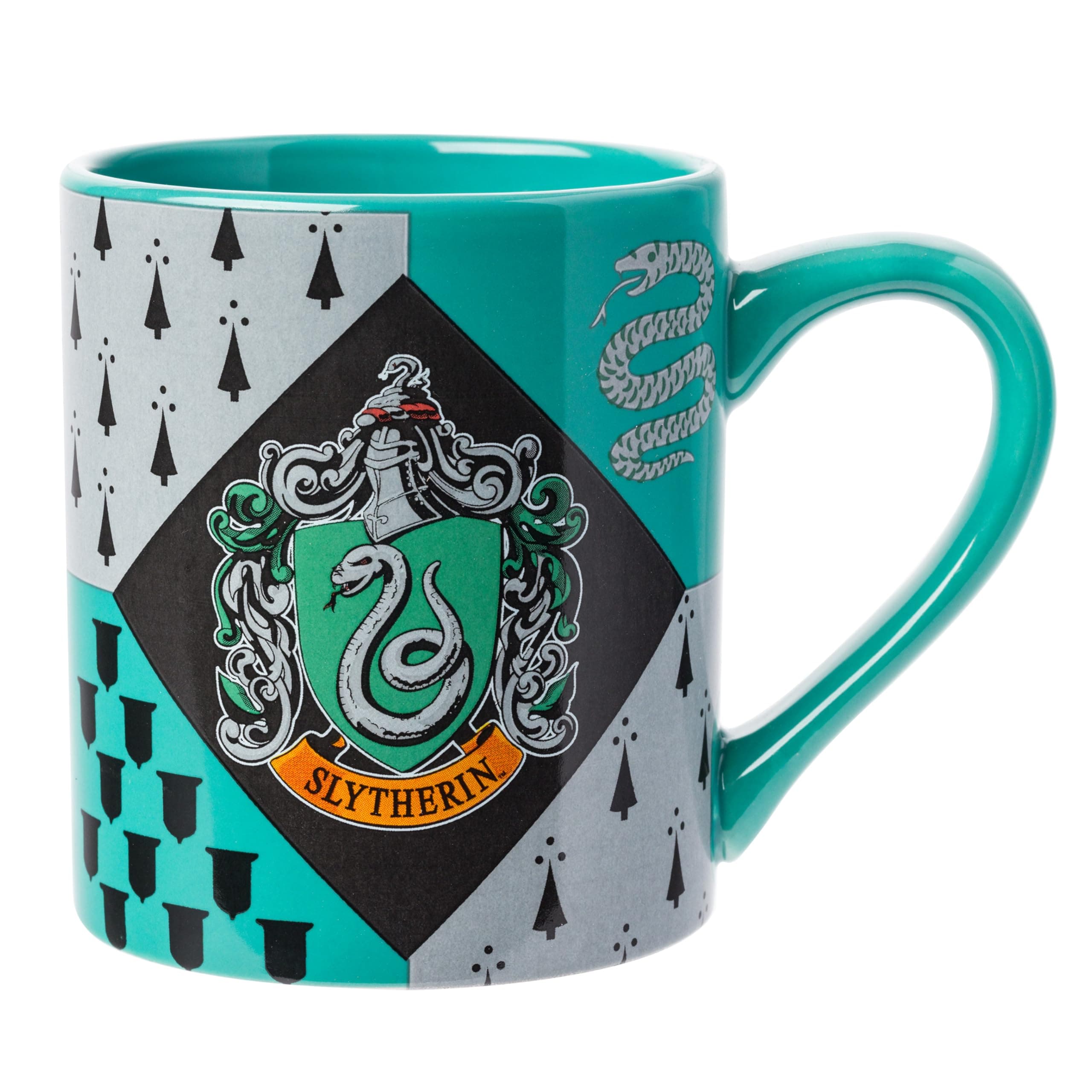 Harry Potter Slytherin House Crest Ceramic Mug