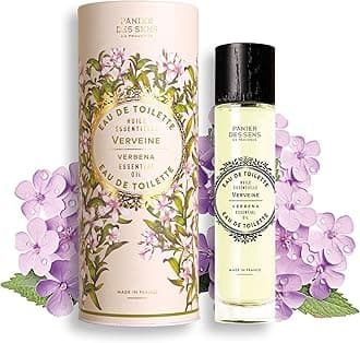 Panier des Sens - Lemon Verbena Perfume for Women - Fresh Citrus Herbal Eau de Toilette with Rosemary & Eucalyptus - Light French Fragrance Made in France - 1.7 fl oz (50 ml)