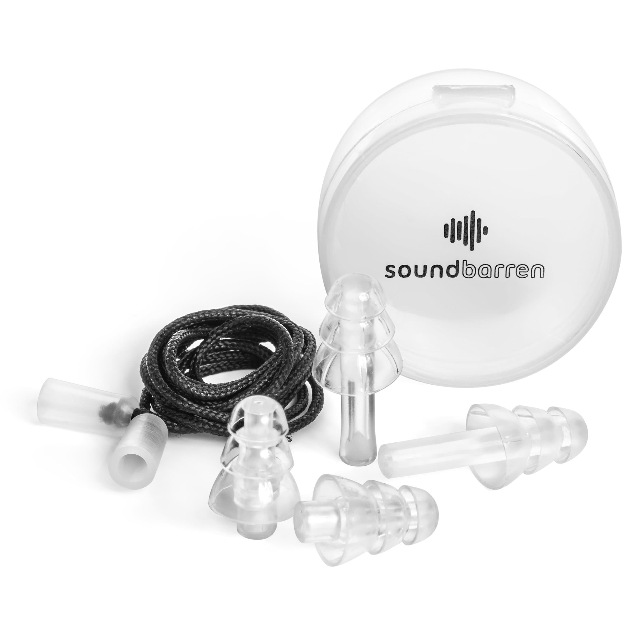 28dB Hearing Protection Ear Plugs, 1 Reusable Pair