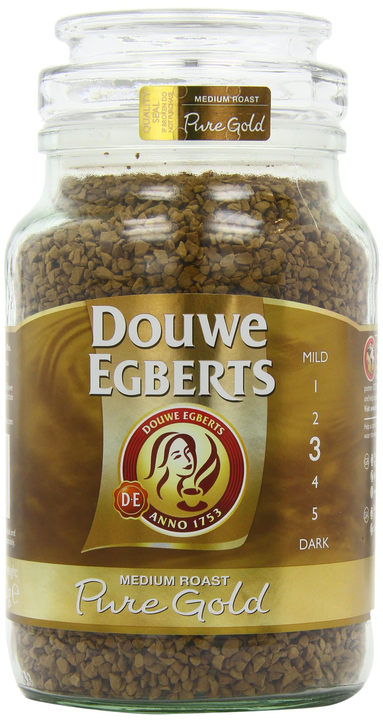 Douwe Egberts Pure Gold Instant Coffee 400g