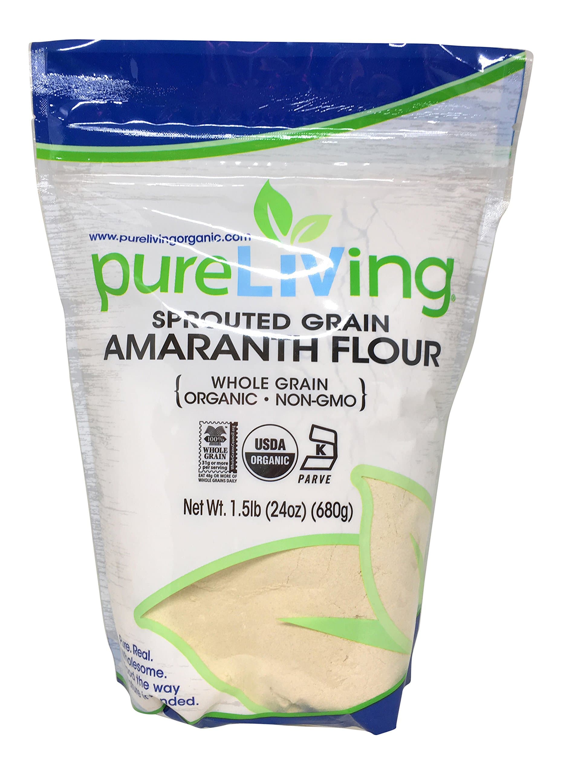 Pure Living Liv Organic Sprouted Amaranth Flour - 24 oz