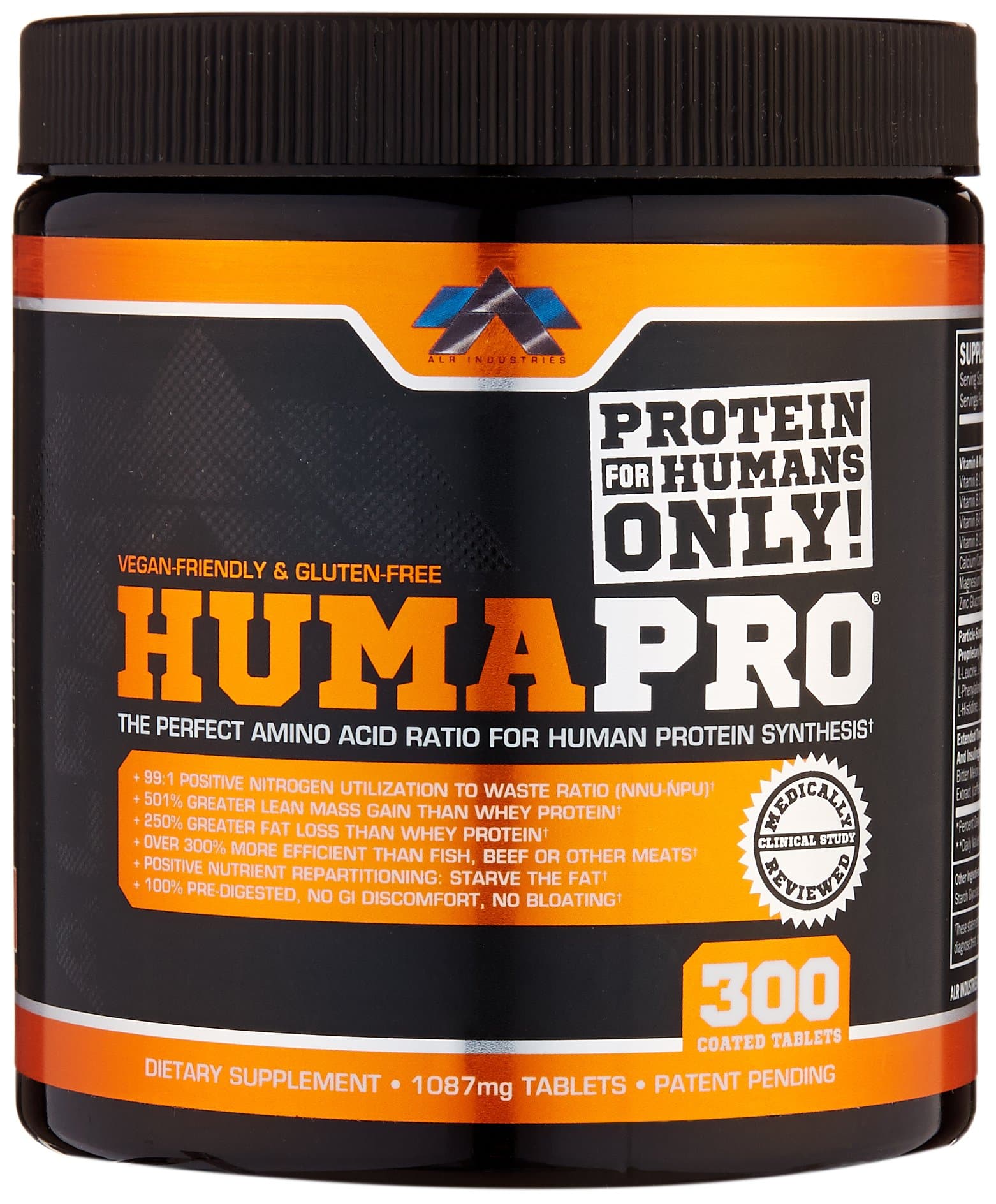 ALR Industries Huma Pro - Pack of 300 Tablets