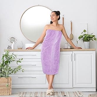 Utopia Towels - Luxurious Jumbo Bath Sheet 1 Piece - 600 GSM 100% Ring Spun Cotton Highly Absorbent and Quick Dry Extra Large Bath Towels - Soft Hotel Quality Towel (35 x 70 Inches, Lavender)