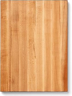 Boos Block Pro Chef Series - Butchers Block Chopping Board - Thick Cutting Board - North American Hard Maple Wood Extra Large Chopping Board - 20 x 15 x 1.5 Inches