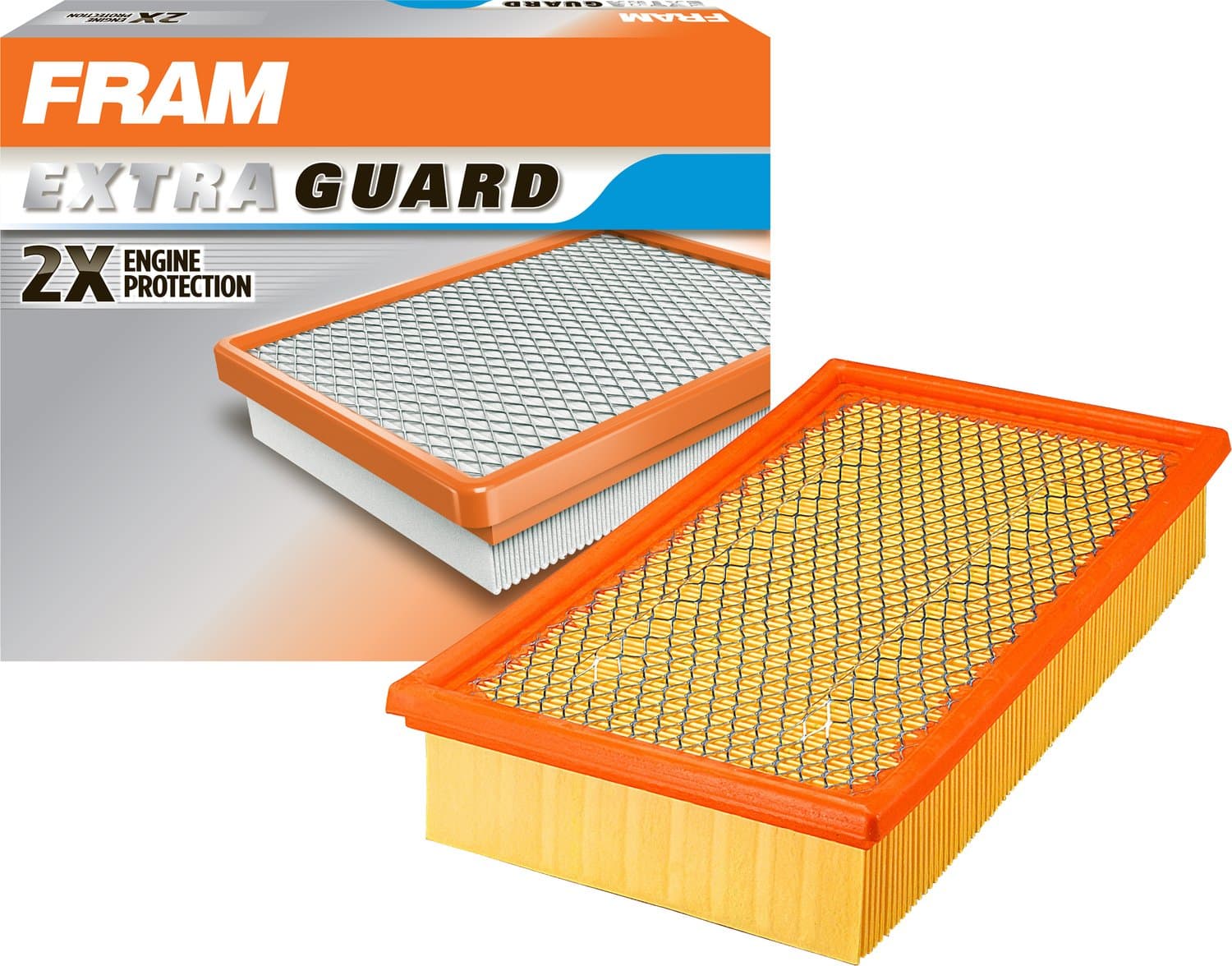 FRAM Extra Guard CA9513 Replacement Engine Air Filter for Select Jaguar Models, Provides Up to 12 Months or 12,000 Miles Filter Protection