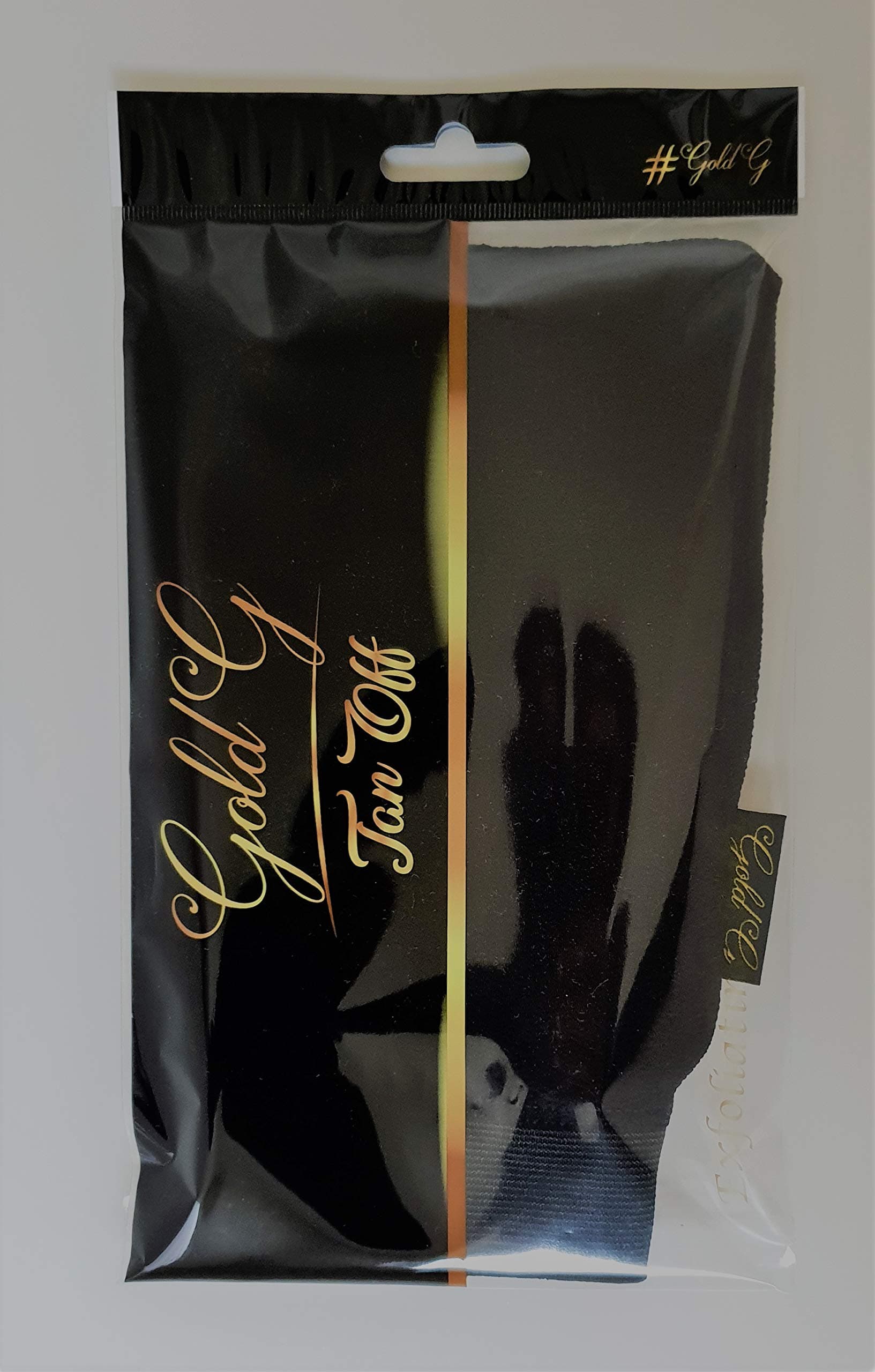 Reusable Exfoliating Tan Eraser Mitt by Gold G | Dry Dead Flaky Skin Remover, Heavy Duty, Long Lasting Shower Glove | Tan Removal Body Scrub Exfoliator Shower Glove | Pre Tan Preparation!