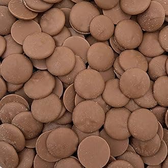 Merckens Melting Wafers Milk Chocolate | 2 Pound Bulk Bag | Creamy Coating Wafers for Smooth Dipping, Candy Making, Molds, and Dessert Enrobing Projects