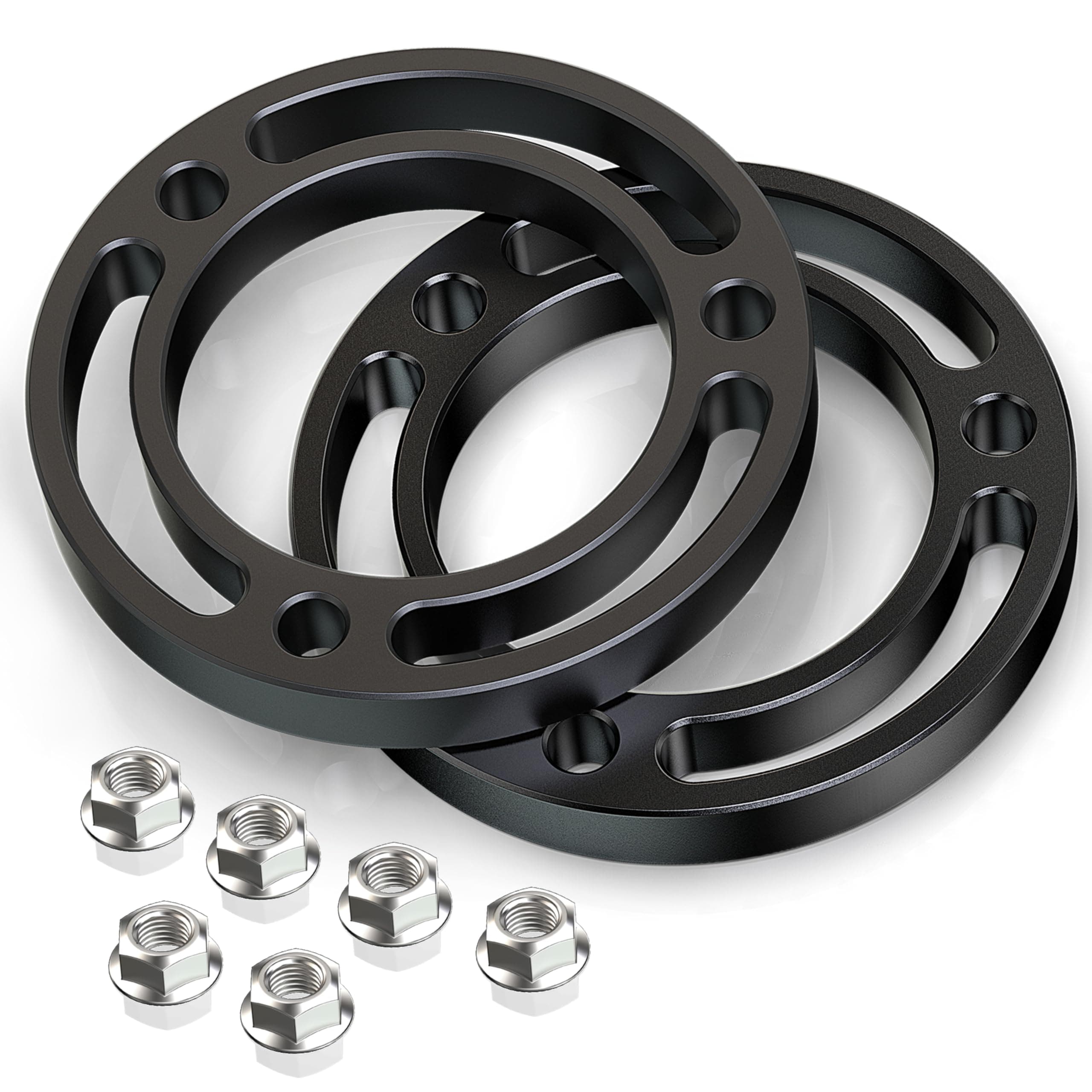 1.5" Front Leveling Kit Strut Lift Spacers Compatible with 2007-2026 Chevy Silverado Avalanche Suburban Tahoe 1500 / GMC Sierra Yukon 1500 2WD/4WD