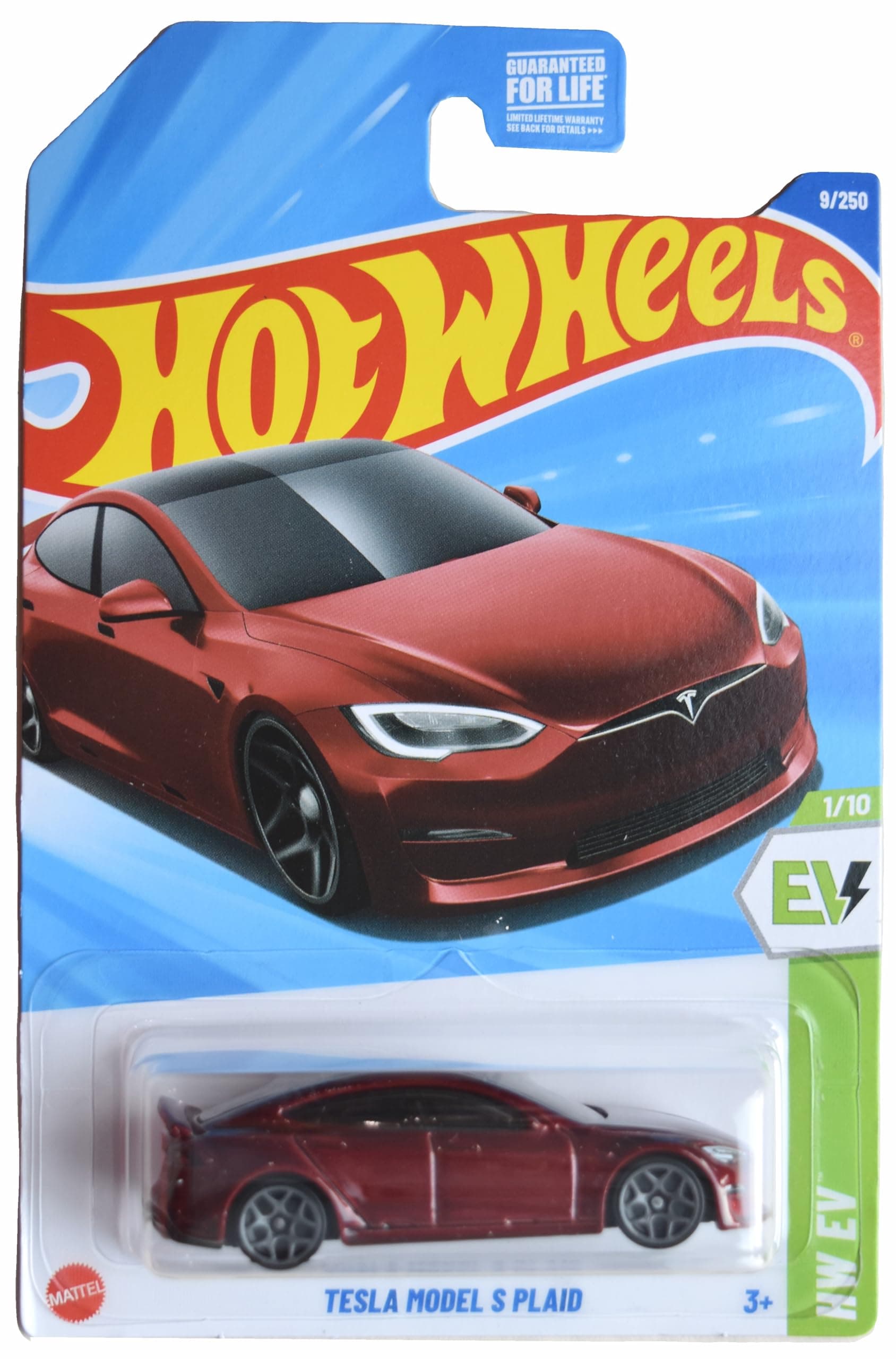 Tesla Model S Plaid, HW EV 1/10 [red] 9/250