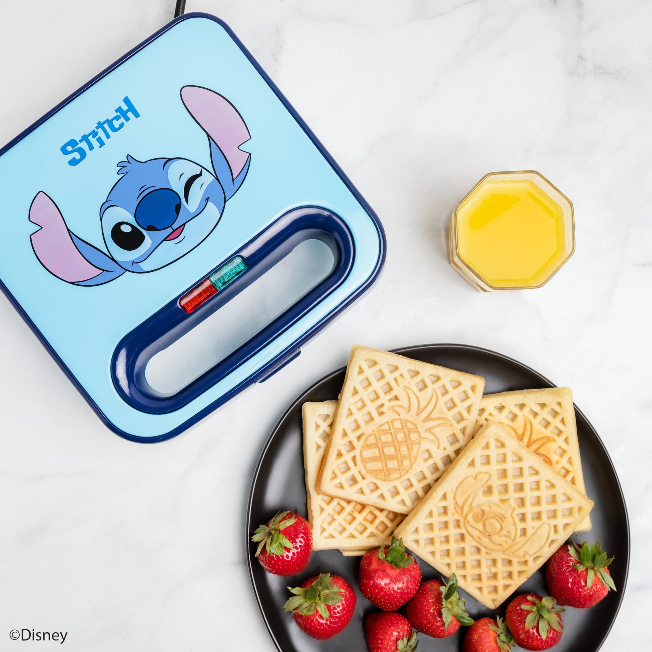 Disney Lilo and Stitch Waffle Maker - Make Lilo and Stitch Waffles - Kitchen Appliance