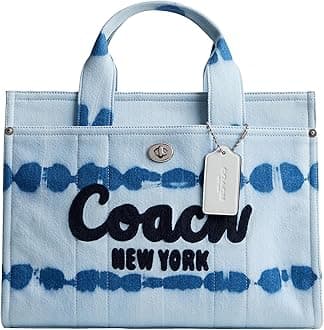 Coach Cargo Tote, Denim Multi, Denim Multi
