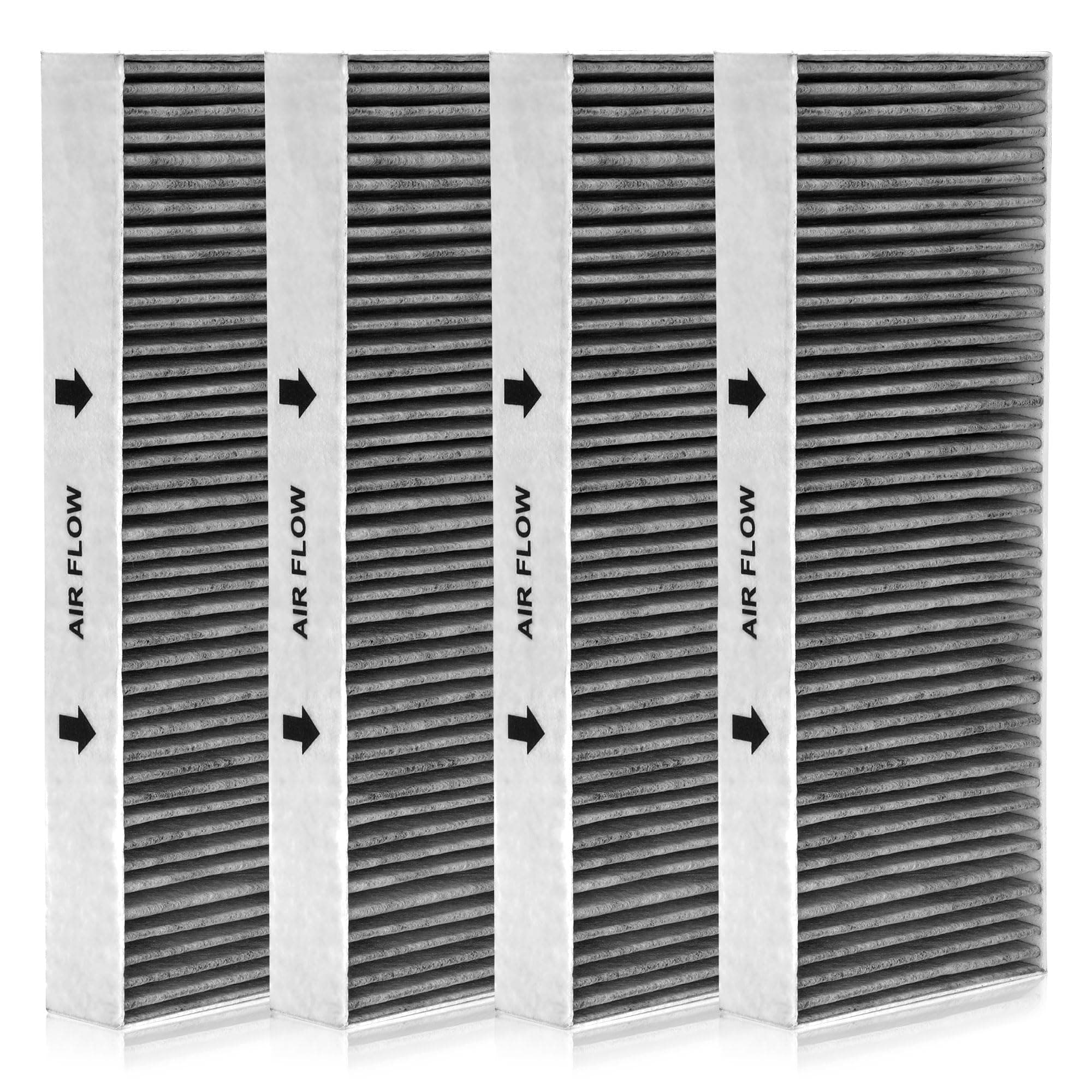 4 activated carbon filters for Siemens HZ9VRCR0 17004796 / Bosch HEZ9VRCR0 17004805