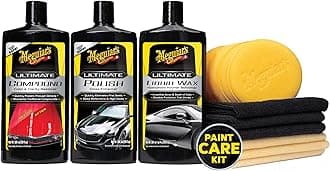 Meguiar's Ultimate 3 Step Paint Care Kit, Car Detailing and Polishing Kit