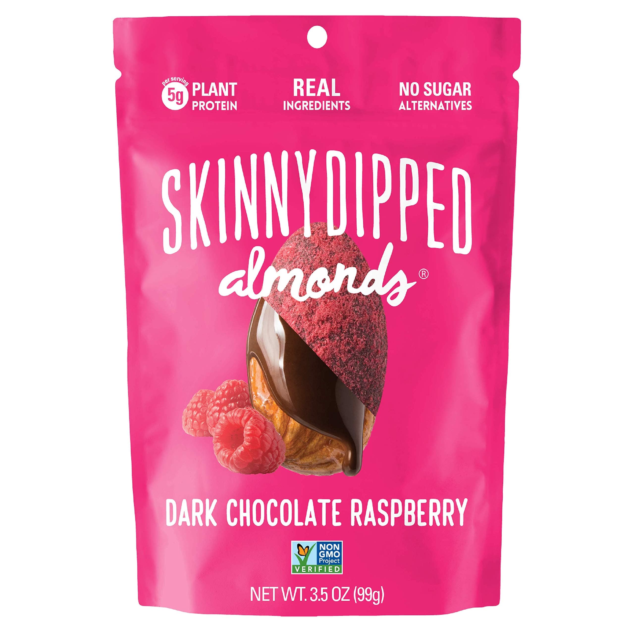 Dark Chocolate Raspberry 3.5oz Resealable Bags