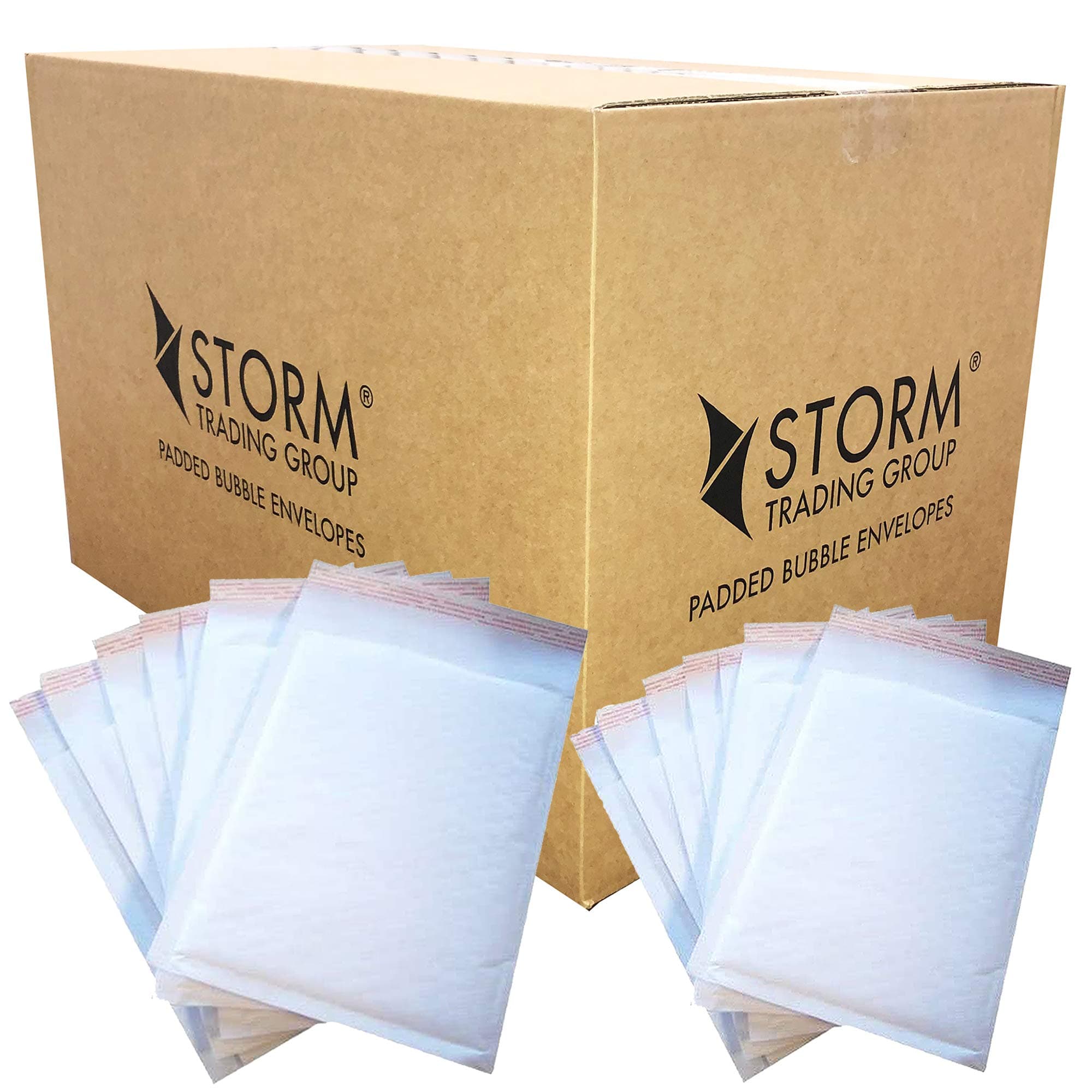 100 White Padded Bubble Envelopes A5 170 x 245mm STG 4