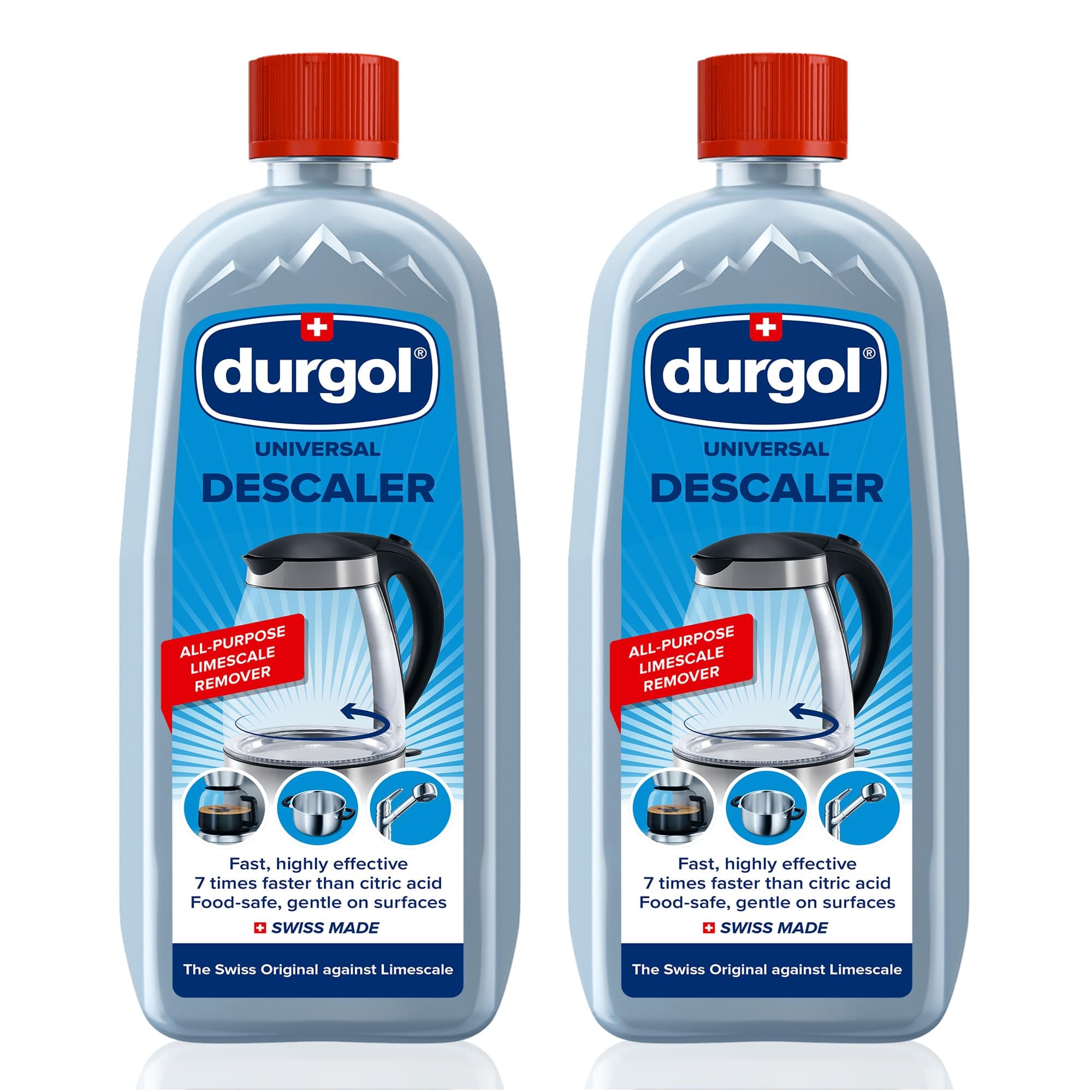 Durgol Universal, Multi-Purpose Descaler and Decalcifier for Household Items, 16.9 Fluid Ounces (Pack of 2)