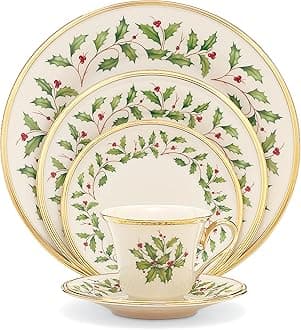 Holiday Place Setting, 4.25 LB Off-White 146590600