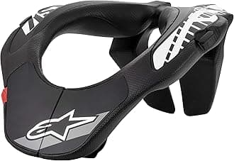 Alpinestars Youth Neck Support (O/S, 12-Black White)